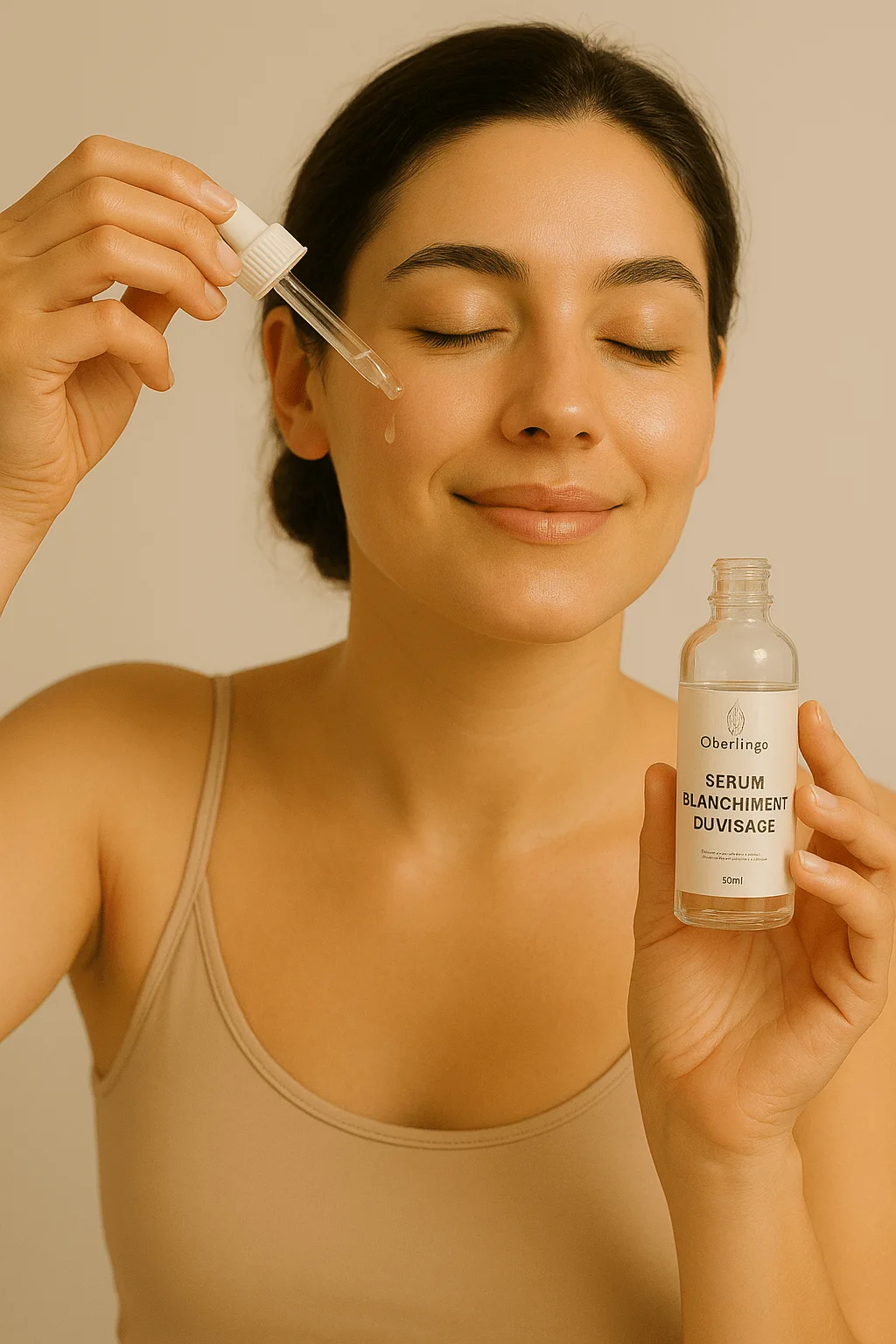 Oberlingo-Sérum éclaircissant pour le visage