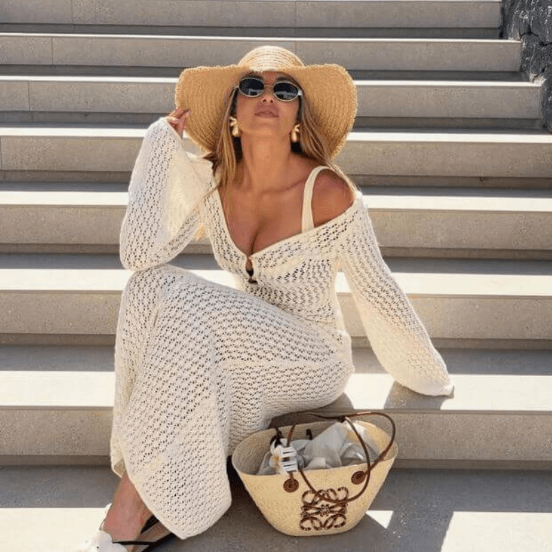 Robe Longue d’Été – Style Bohème Chic