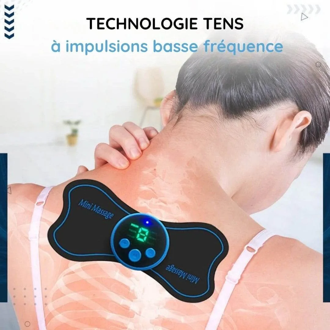 Mini Masseur Électrique Portable – Soulagement Musculaire Instantané