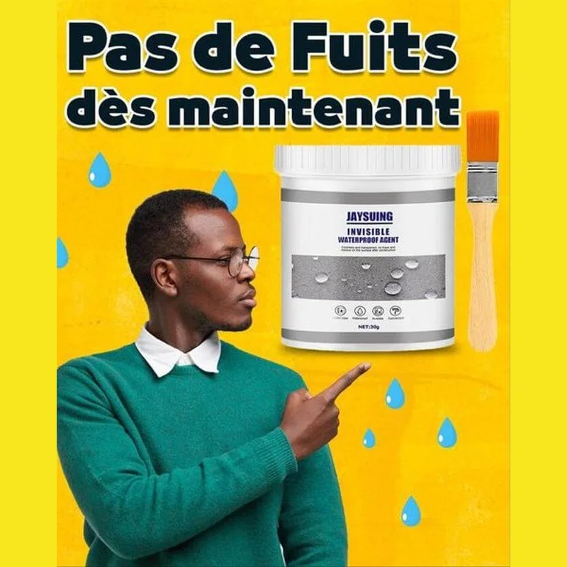 🛠️ Colle d'Étanchéité Invisible – Stop aux fuites maintenant !