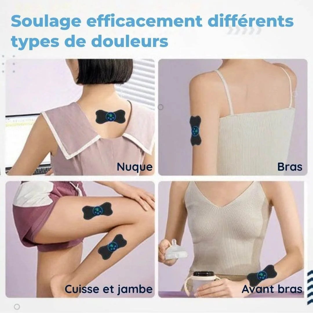 Mini Masseur Électrique Portable – Soulagement Musculaire Instantané