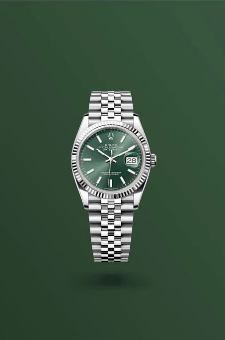 Montre Prestige Classique – Cadran Vert Royal