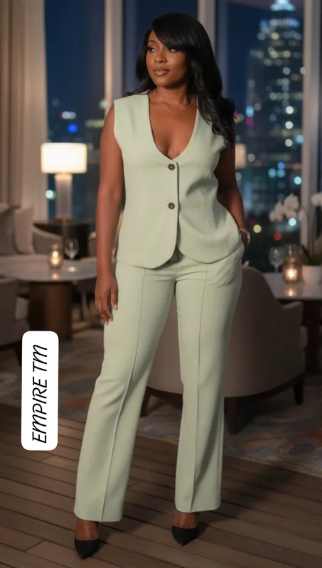 L’Ensemble Tailleur Sans Manches