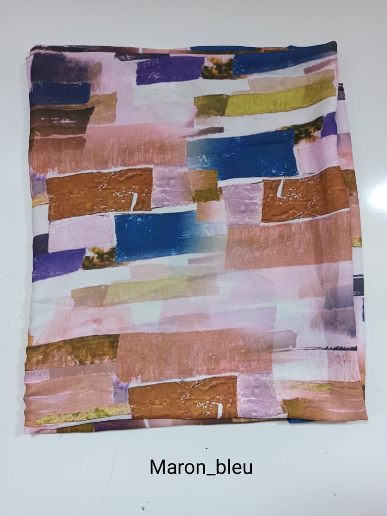 📌 Foulard Marmara Oblang – 1.50×1.50