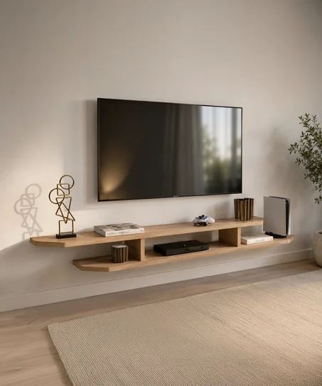 Meuble TV suspendu design – Élégance et fonctionnalité