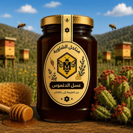 عسل الدغموس الطبيعي عبوة ل 1 كلغ