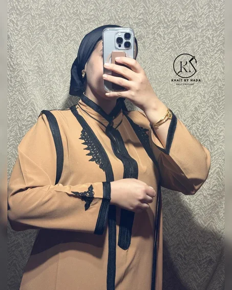 Abaya Longue Fluide – Élégance Intemporelle | Khaït