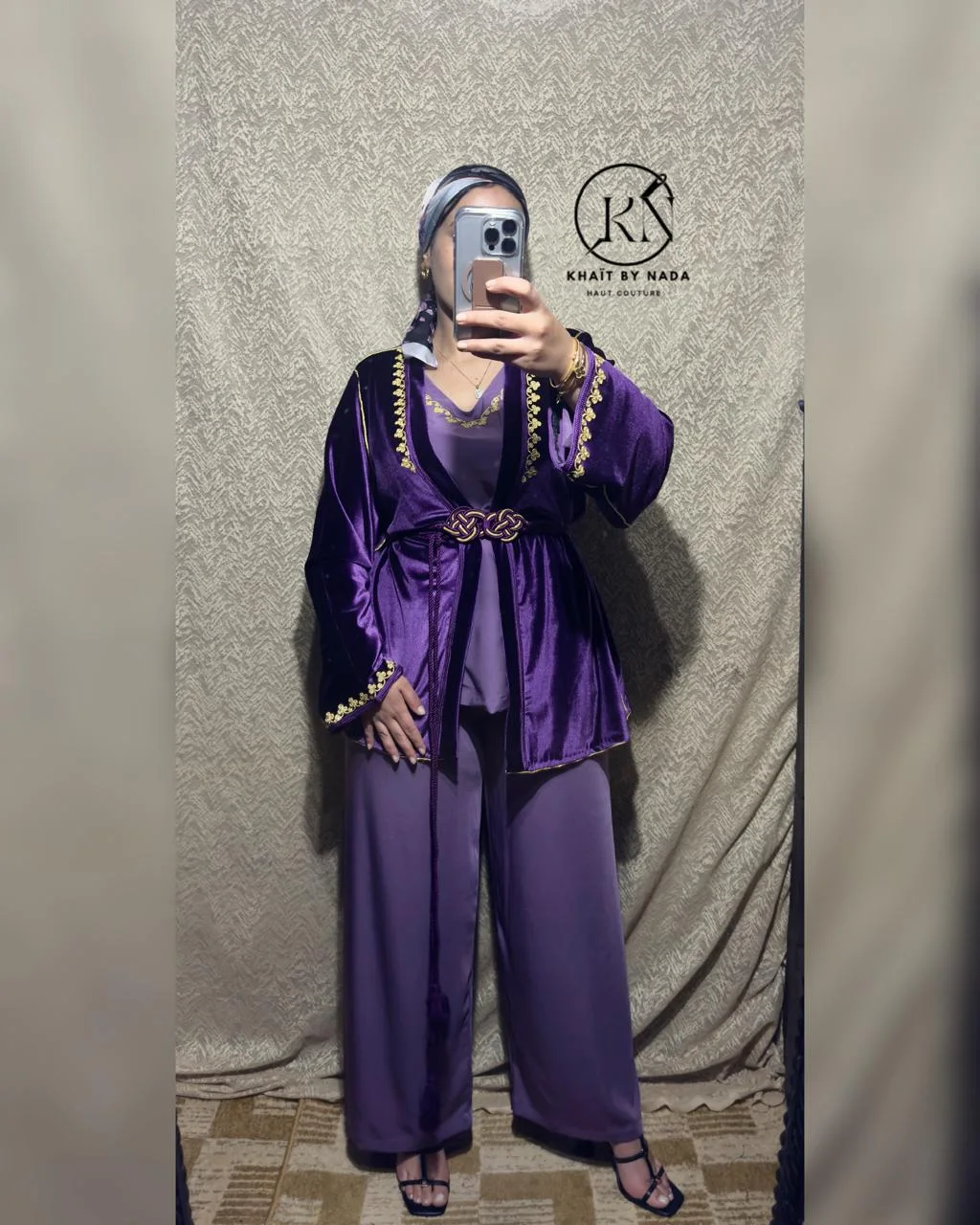 Rêve d’Orient- Jabadour Moderne avec Kimono – Élégance Marocaine | Khaït