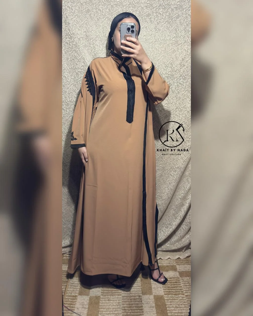 Abaya Longue Fluide – Élégance Intemporelle | Khaït