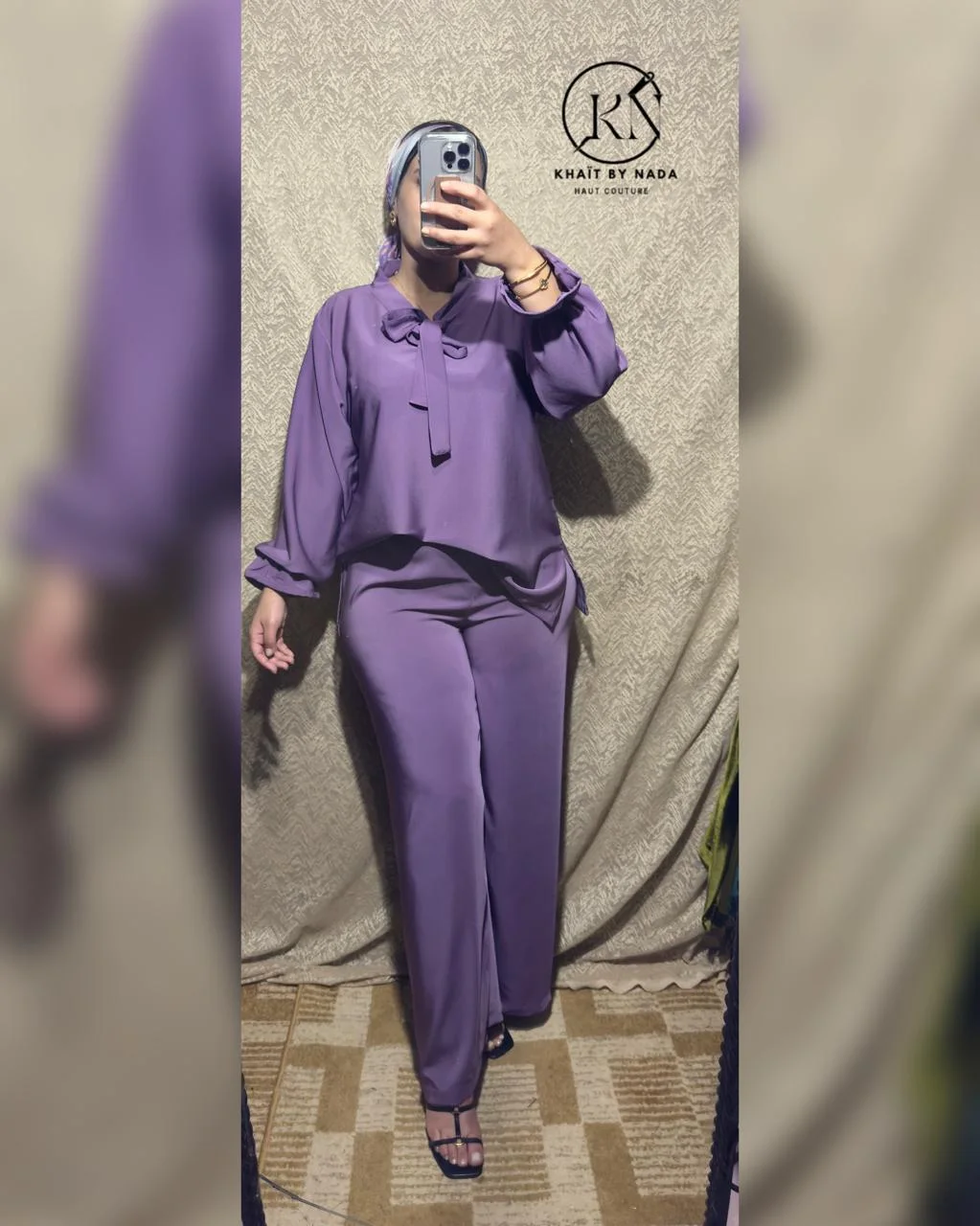 Velours Royal- ensemble Raffinée – Collection Élégance | Khaït