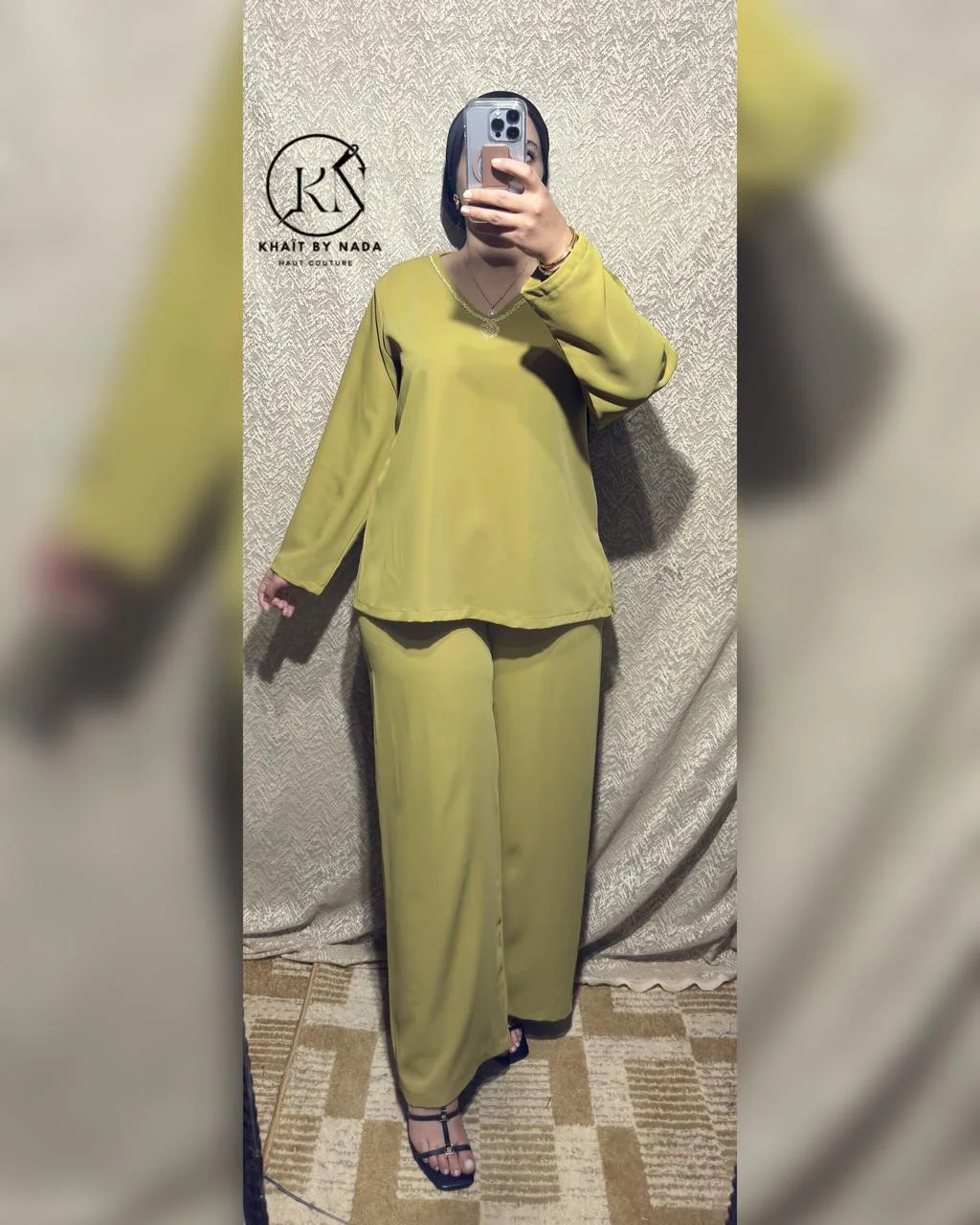 Nuit Élégante- Jabadour Chic avec Kimono Fluide | Khaït