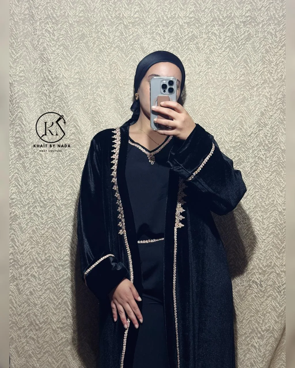 Nuit Élégante- Jabadour  Chic avec Kimono Fluide  | Khaït