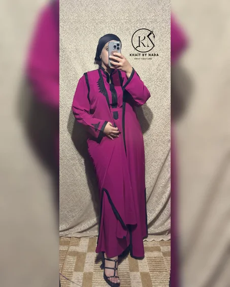 Abaya Longue Fluide – Élégance Intemporelle | Khaït