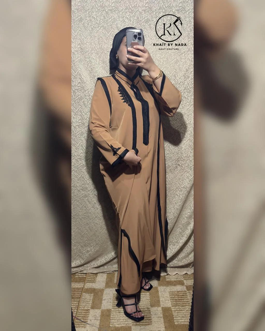 Abaya Longue Fluide – Élégance Intemporelle | Khaït