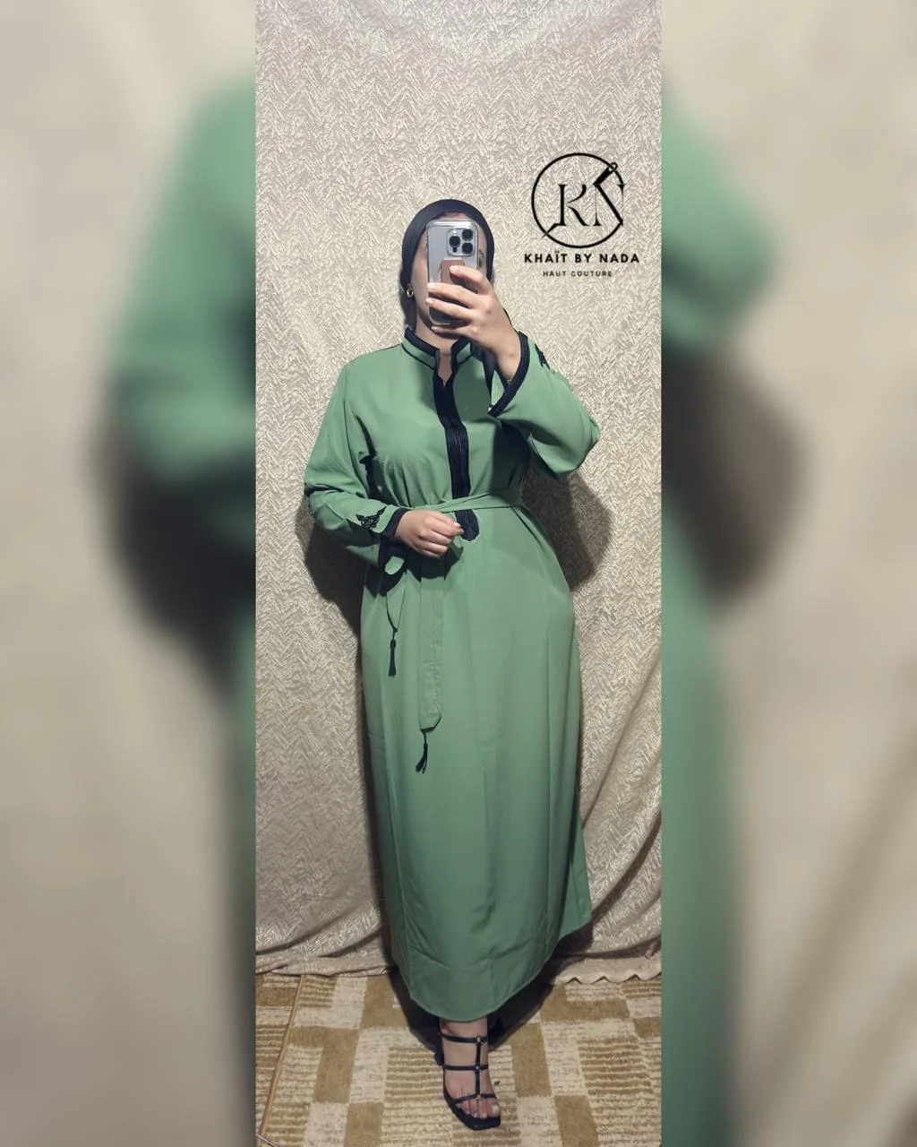 Abaya Longue Fluide – Élégance Intemporelle | Khaït