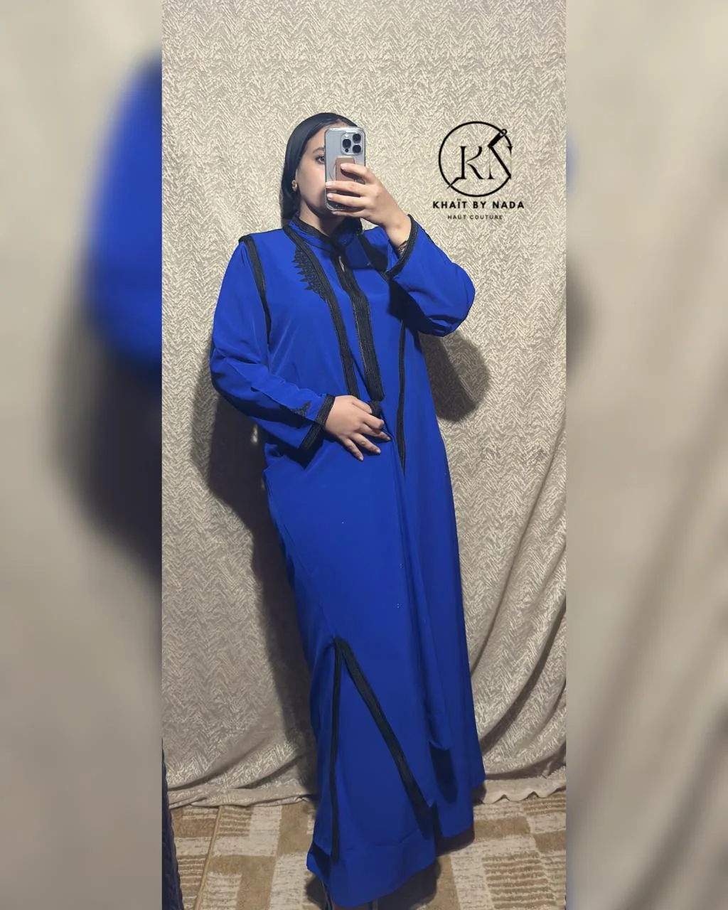 Abaya Longue Fluide – Élégance Intemporelle | Khaït