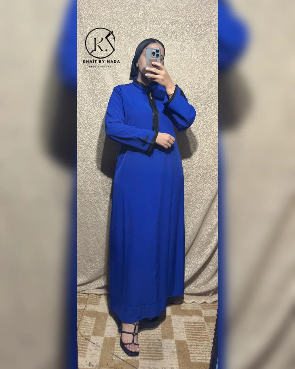 Abaya Longue Fluide – Élégance Intemporelle | Khaït