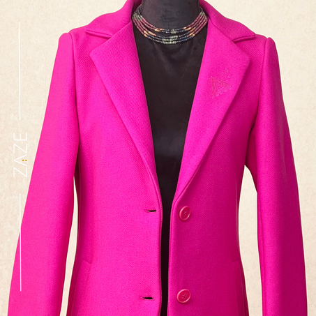 Manteau Amaz'in Fushia