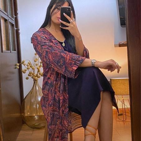 Ensemble Vintage (Kimono et Gandoura)