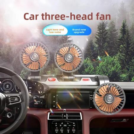 مروحة تبريد هواء صغيرة ثلاثية الرؤوس