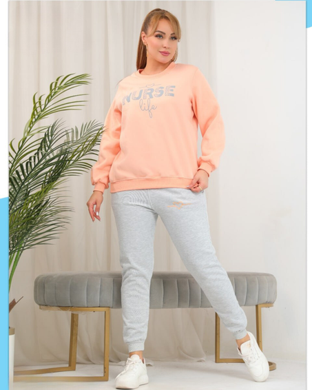 بيجامة ملتون (سويت شيرت - سويت بانتس )