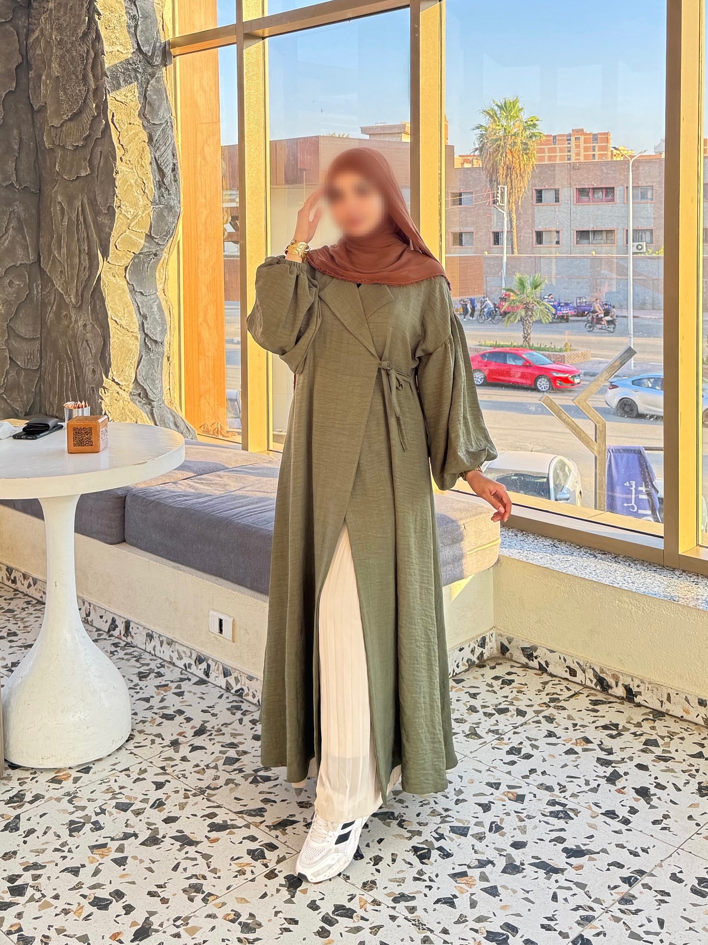 ' Ihticham ' Classique hijab en lin