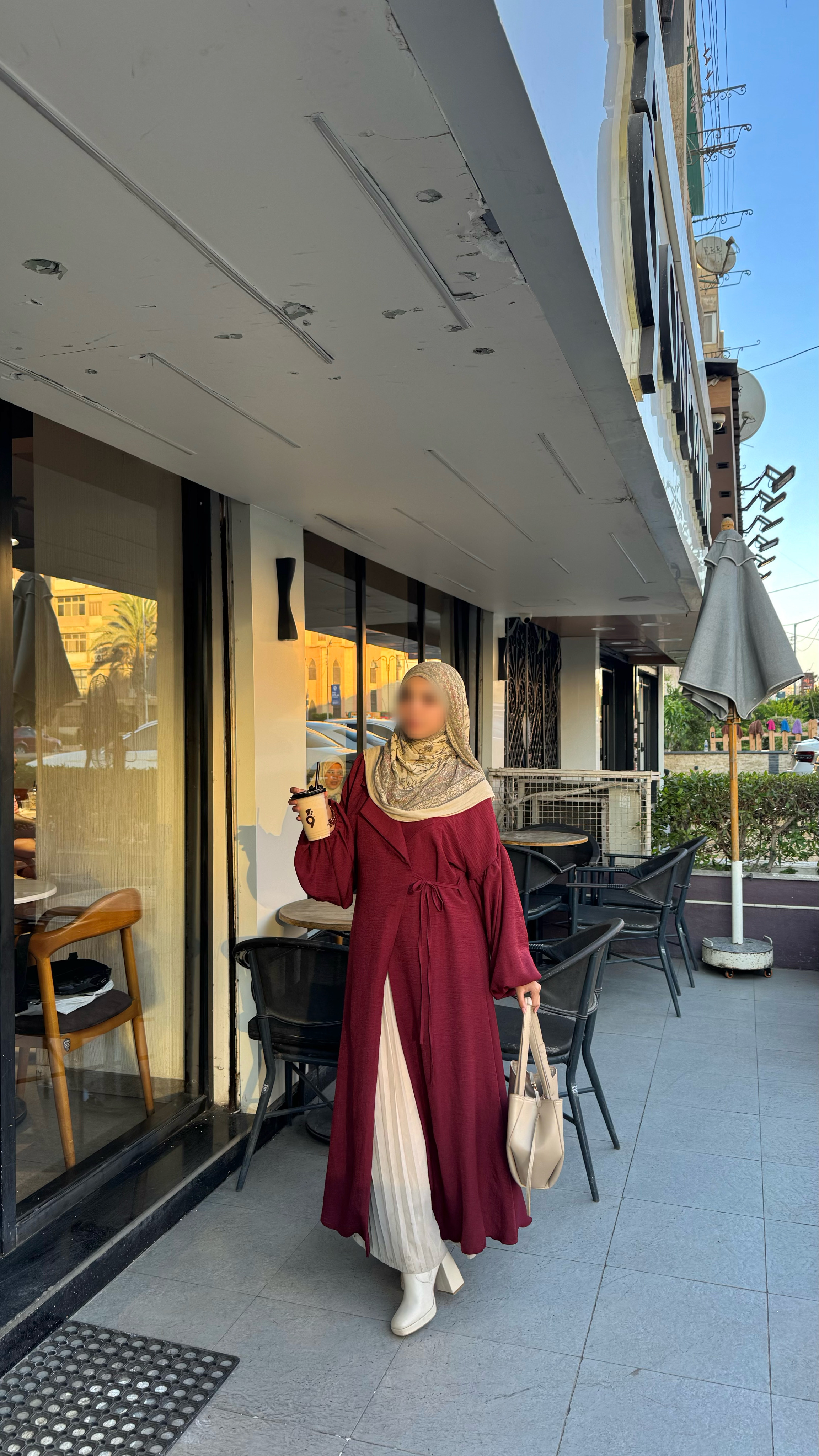 ' Ihticham ' Classique hijab en lin