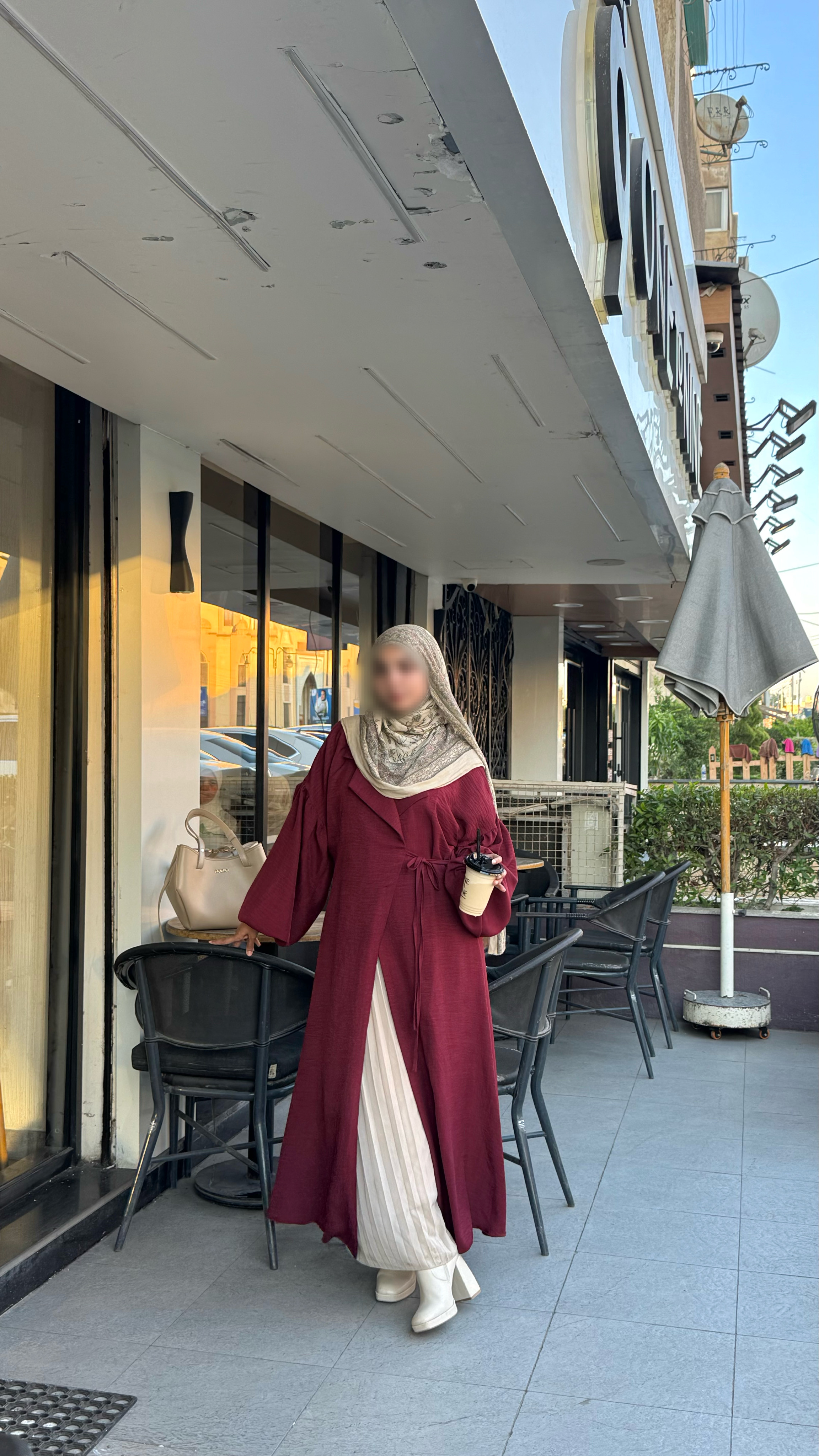 ' Ihticham ' Classique hijab en lin