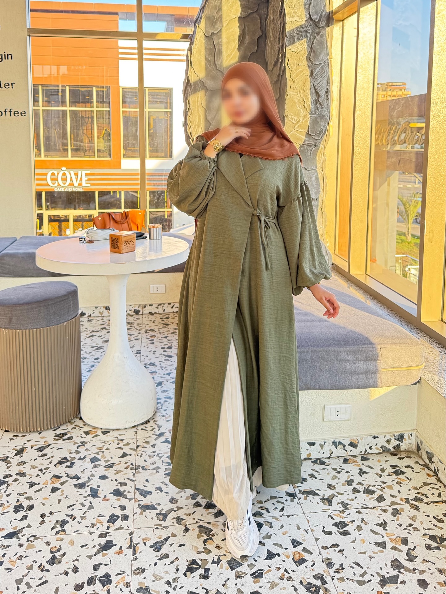 ' Ihticham ' Classique hijab en lin