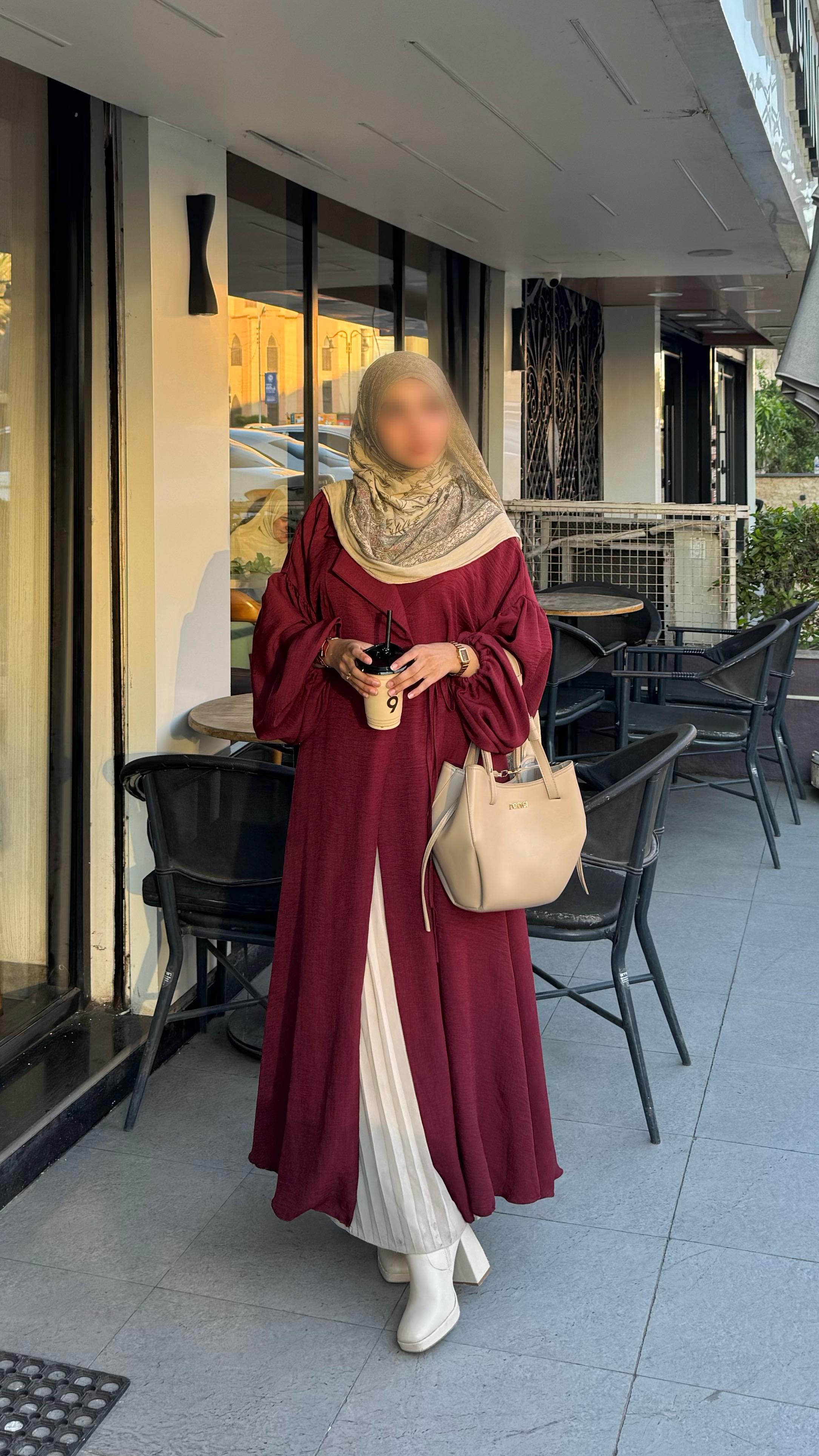 ' Ihticham ' Classique hijab en lin