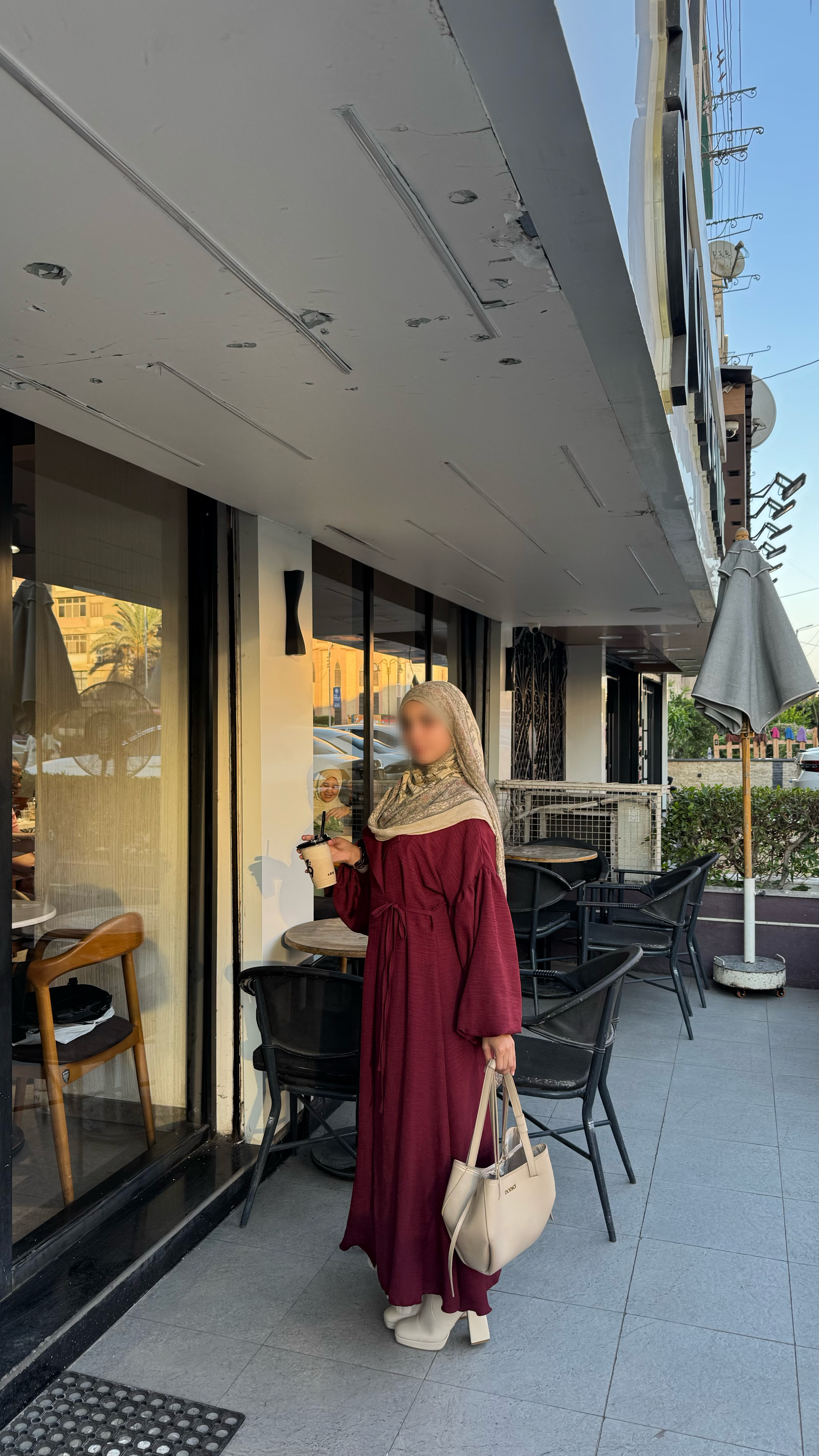 ' Ihticham ' Classique hijab en lin