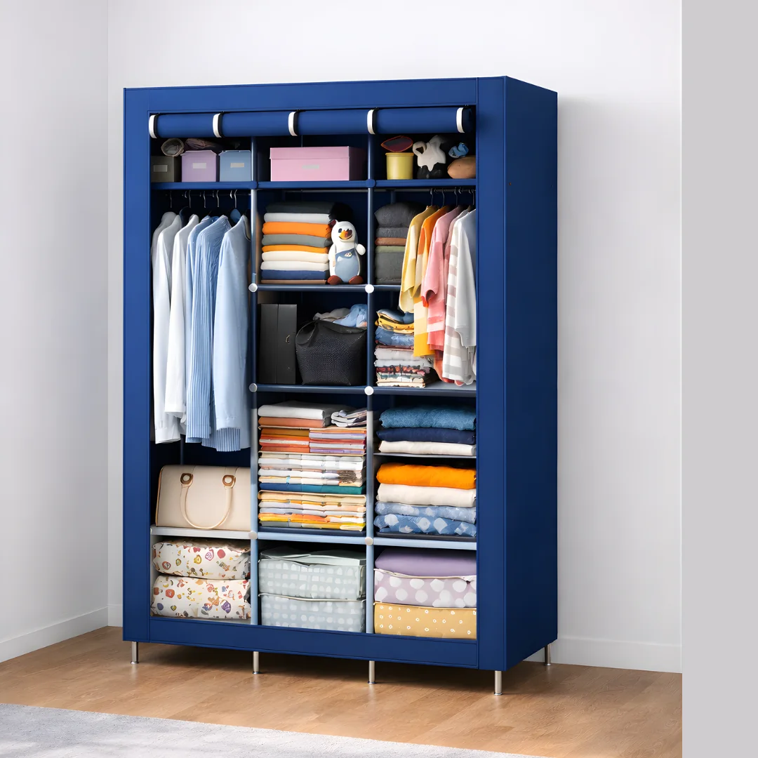 خزانة تنظيم ذكية مع رف أحذية