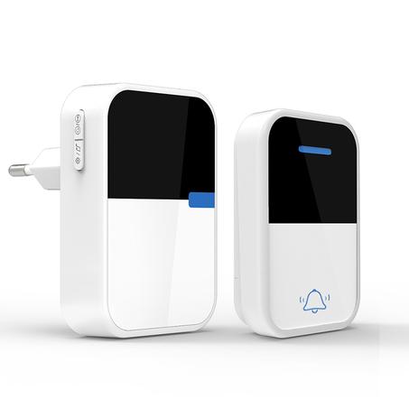 جرس باب لاسلكي ذكي – بمستقبل داخلي ومرسل خارجي