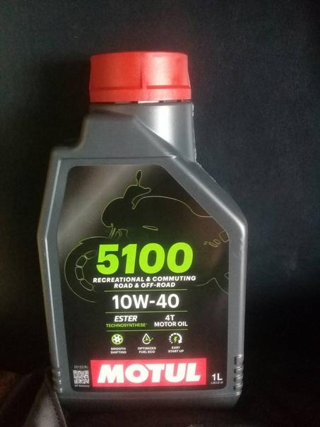 زيت المحرك موتيل5100 4T 10w40