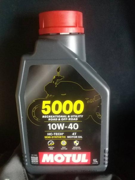 زيت المحرك5000  موتيل 4T 10W-40