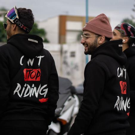 HOODIE ALM "CSR" BLACK