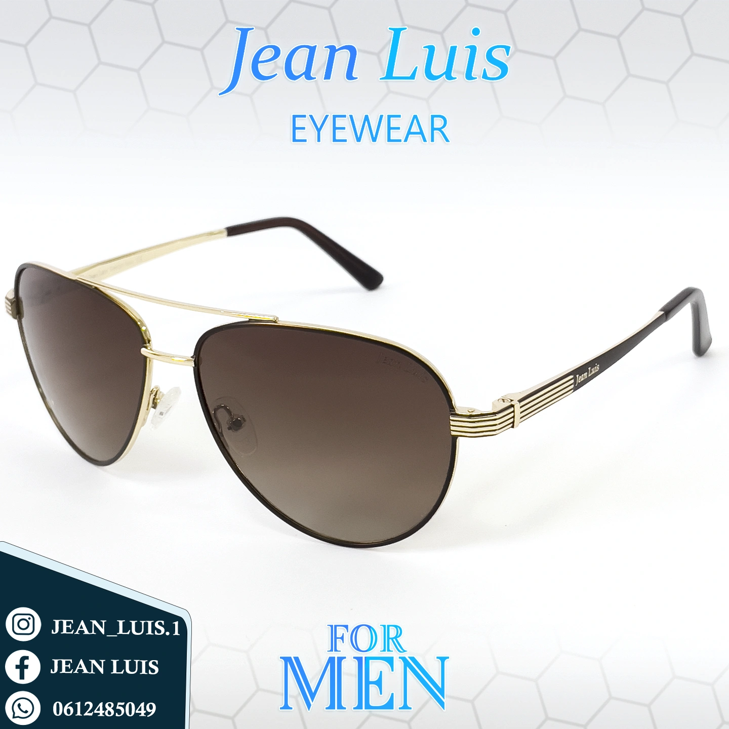✨ الرجالية Jean-Luis نظارة ✨
