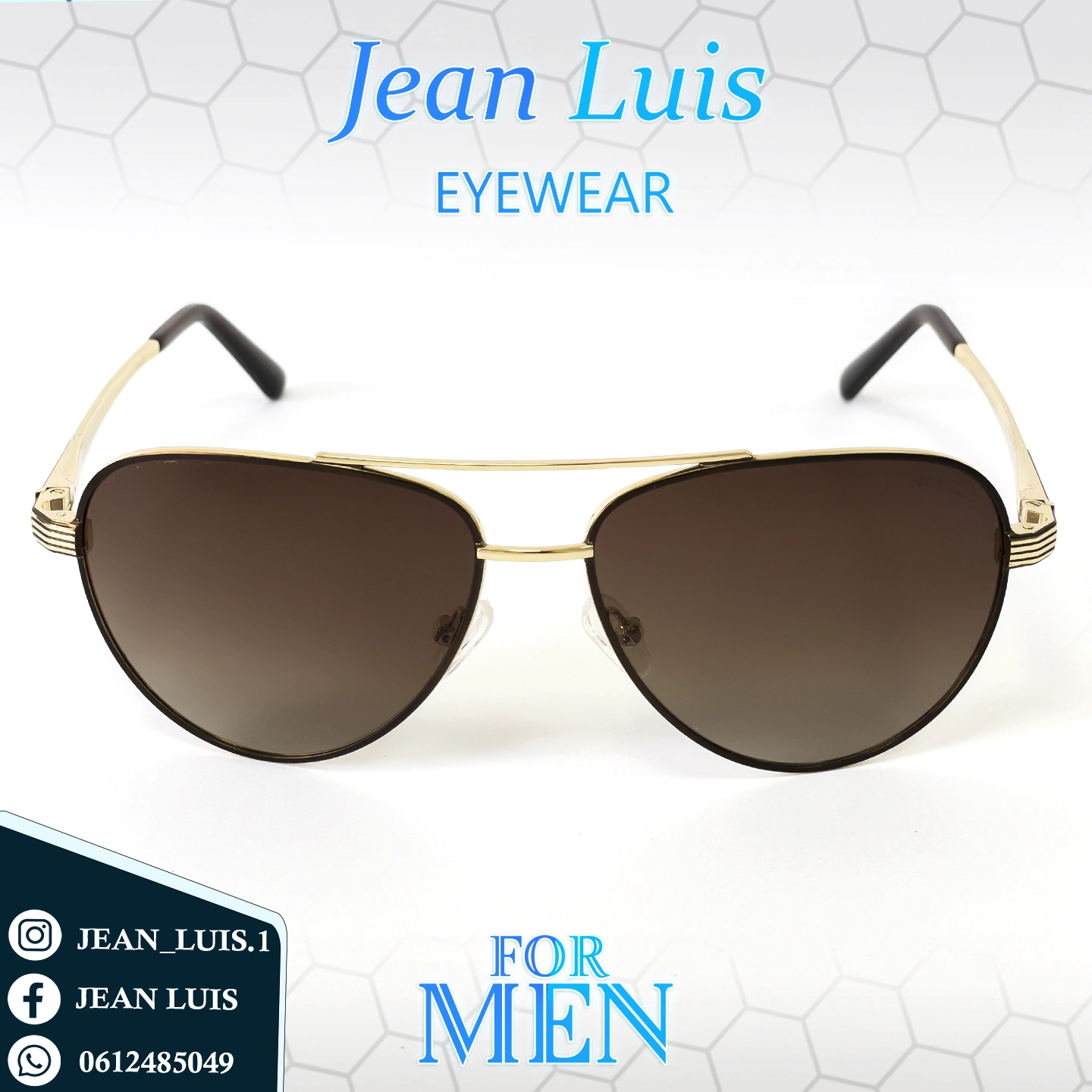 ✨ الرجالية Jean-Luis نظارة ✨