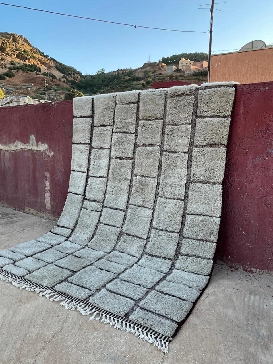 BERBISH SILVER MRIRT RUG