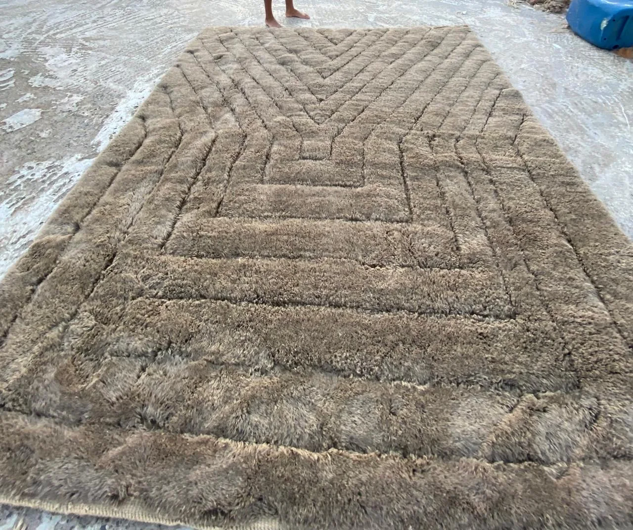 CASTEL BROWN Berebére Rug