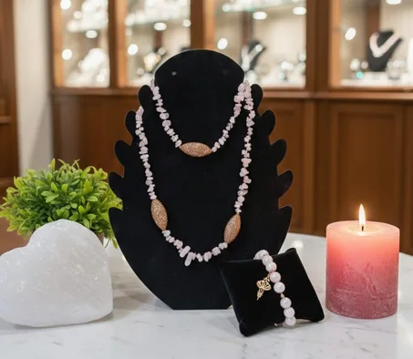 طقم روز كوارتز