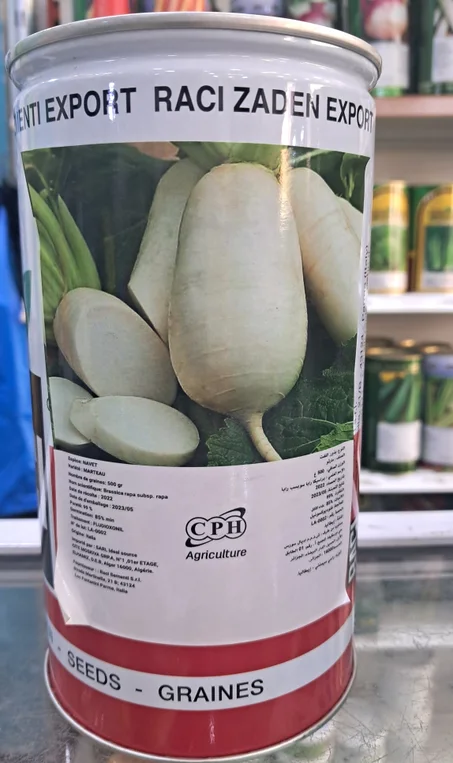 Navet Marteau Raci 500g  بذور اللفت مارتو