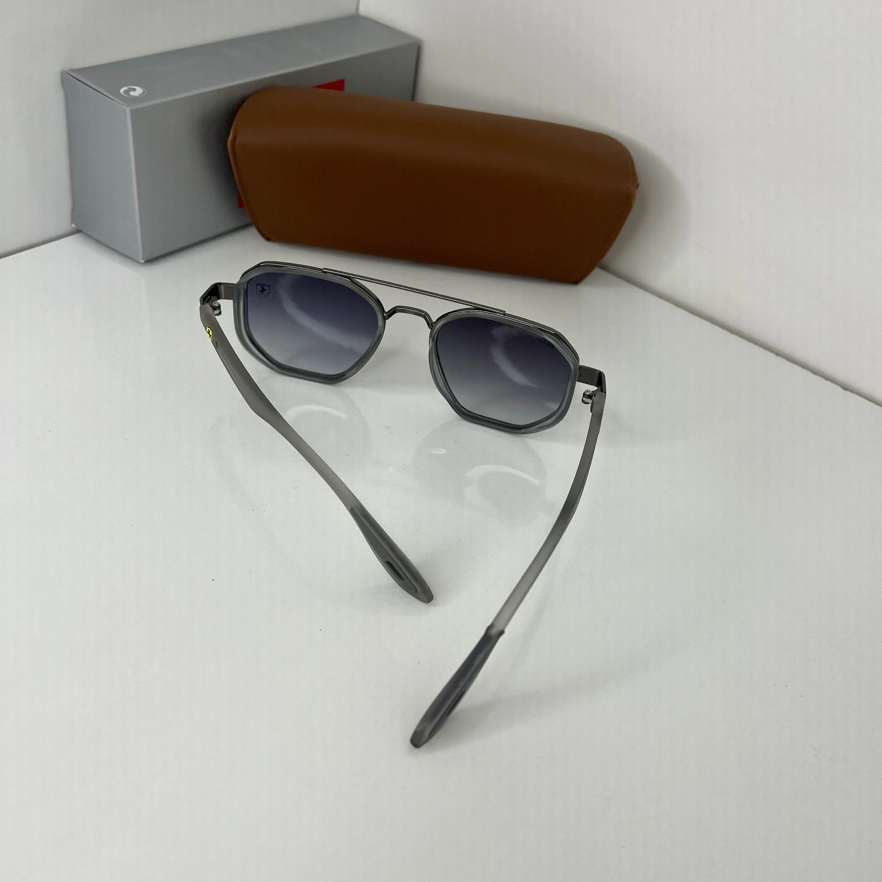 Lunettes Shadow Gris Bleu