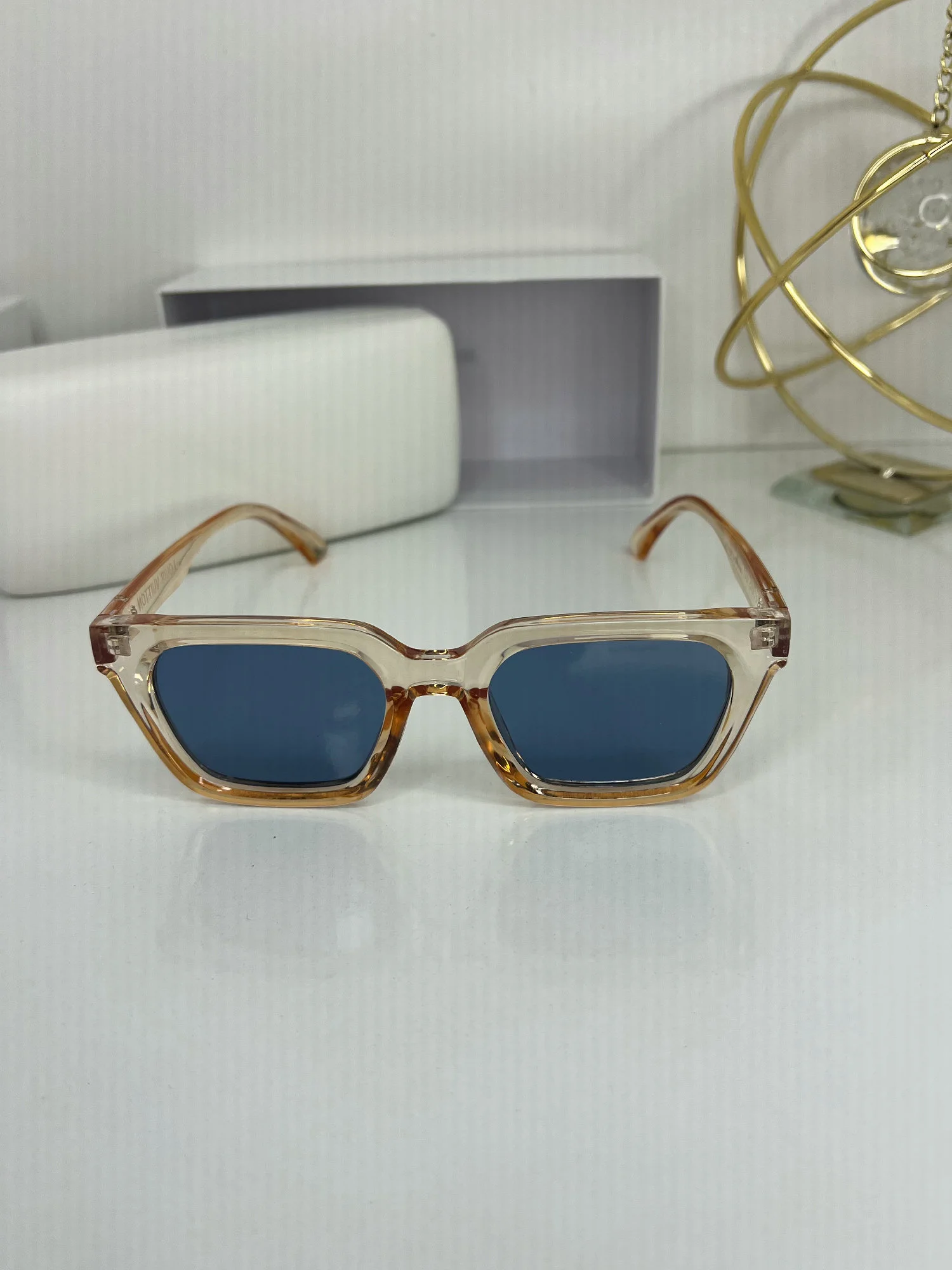Lunettes Havana Bleu
