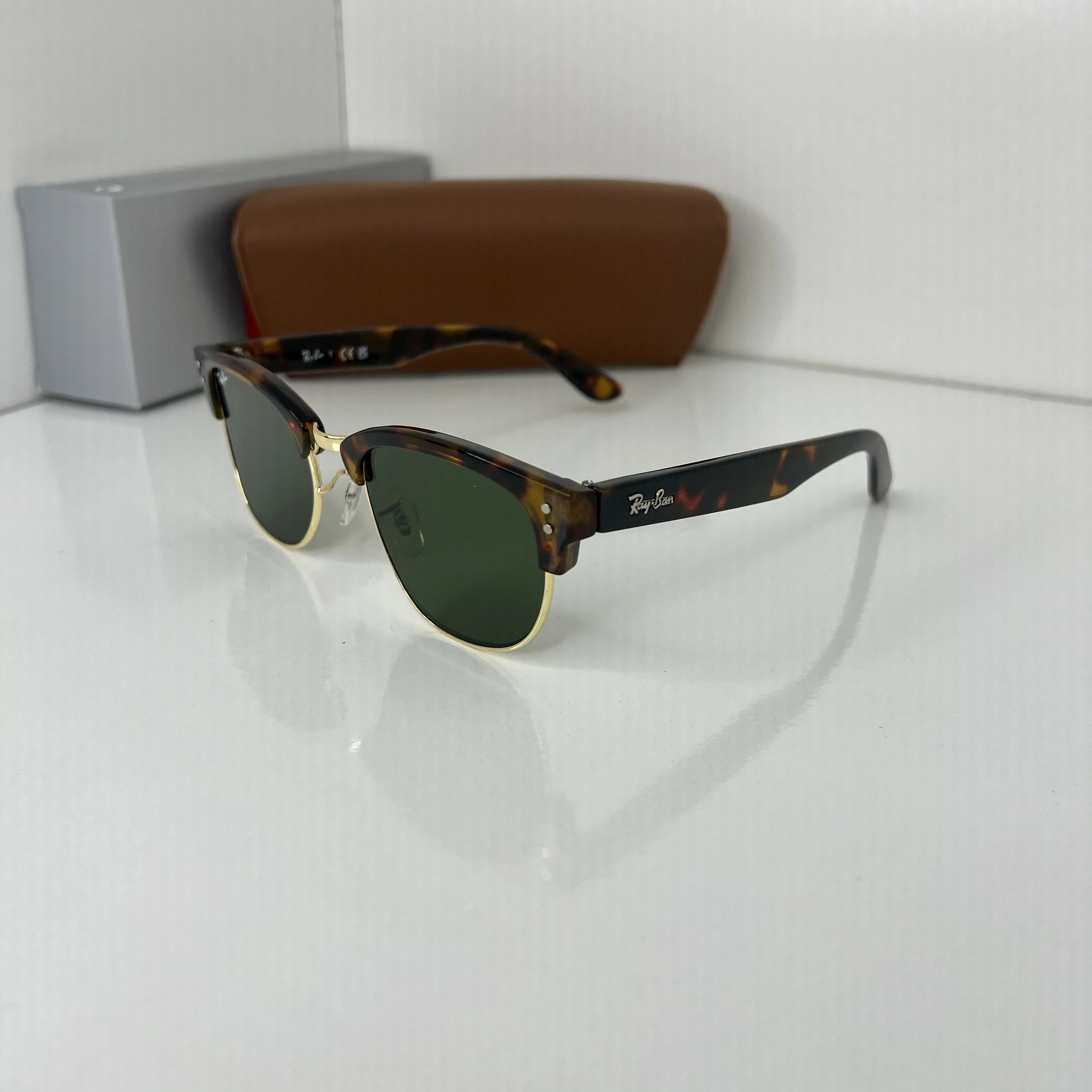 Lunettes Shadow line vert brown