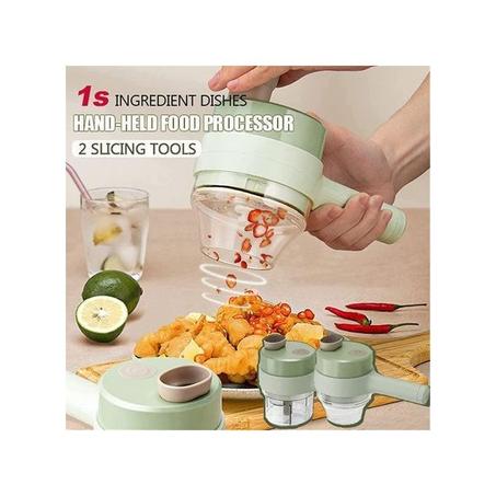 مفرمة خضر صغيرة كهربائية قابلة للشحن يو أس بي