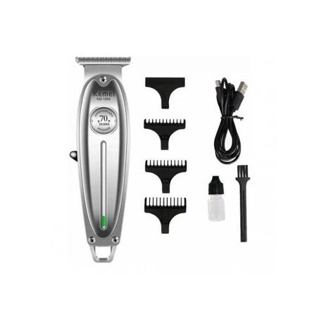 Kemei ماكينة قص الشعر الاحترافية القابلة لإعادة الشحن KM 1949 +