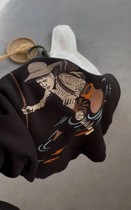 Fisherman's design sweatshirt (hoodie) 🎣 from Machinist brand 🌊😍