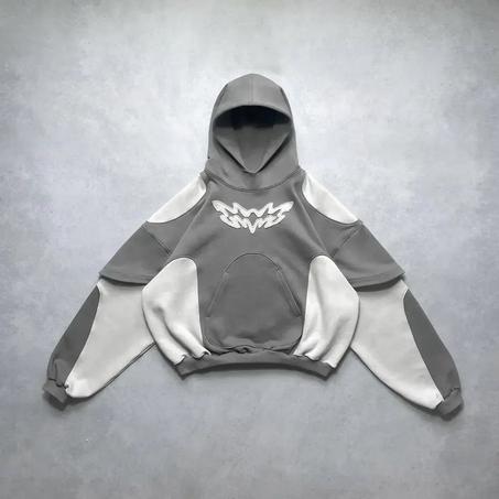 Flash Diamond Oversized Hoodie