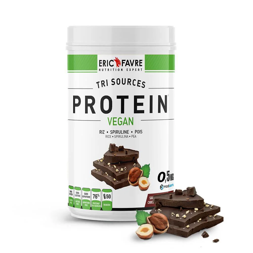 PROTEIN VEGAN RIZ SPIRULINE POIS  500 G